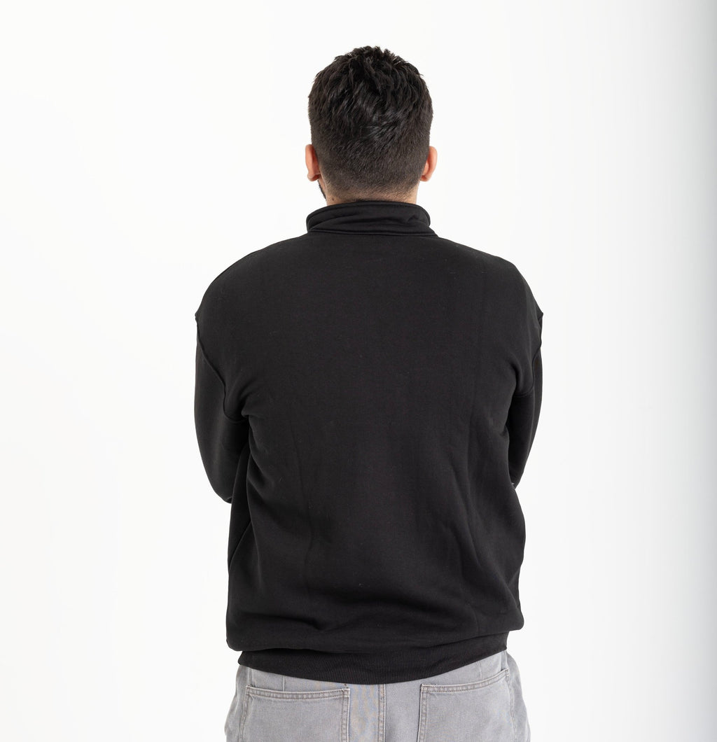 Black Quarter Zip - ORQA