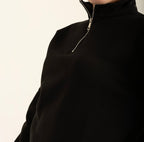 Black Quarter Zip - ORQA