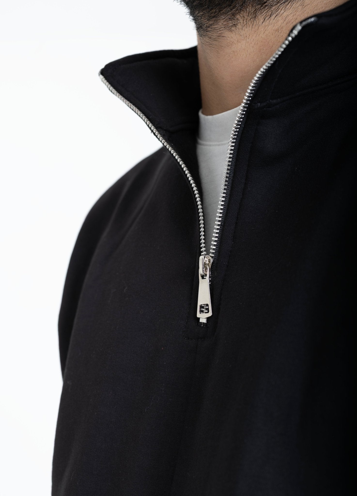 Black Quarter Zip - ORQA