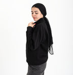 Black Quarter Zip - ORQA