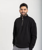 Black Quarter Zip - ORQA