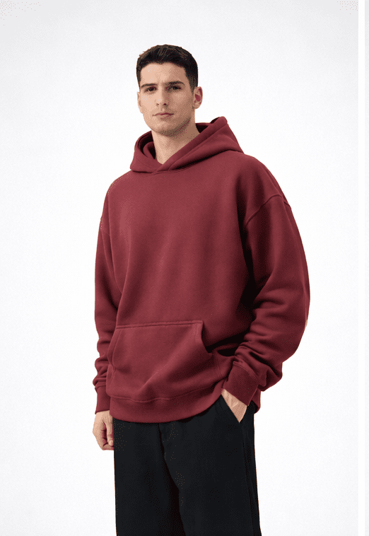Burgundy Hoodie - ORQA