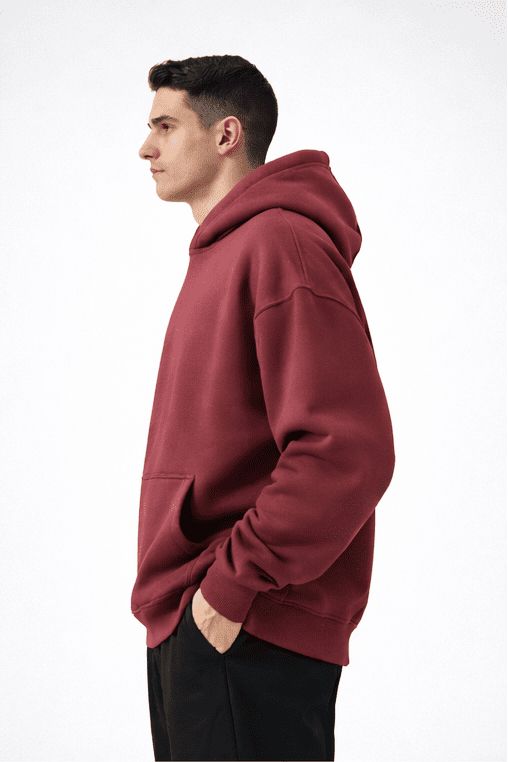 Burgundy Hoodie - ORQA