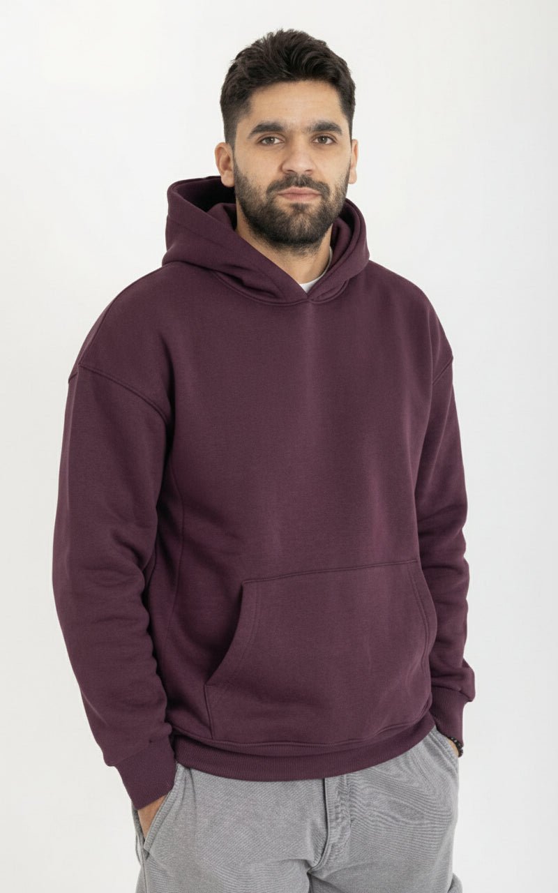 Burgundy Plum Hoodie - ORQA