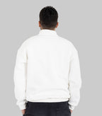 White Quarter Zip - ORQA